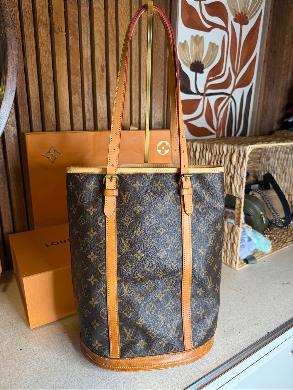 Louis Vuitton Tall Bucket Monogram